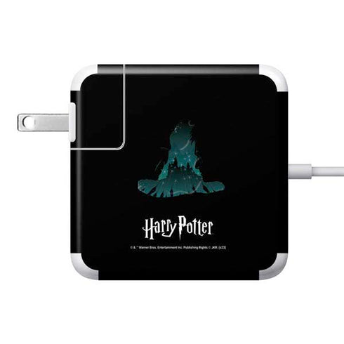 Wizarding World Harry Potter Hats and Hogwarts 85W Power Adapter (15 and 17 inch MacBook Pro Charger) Skin
