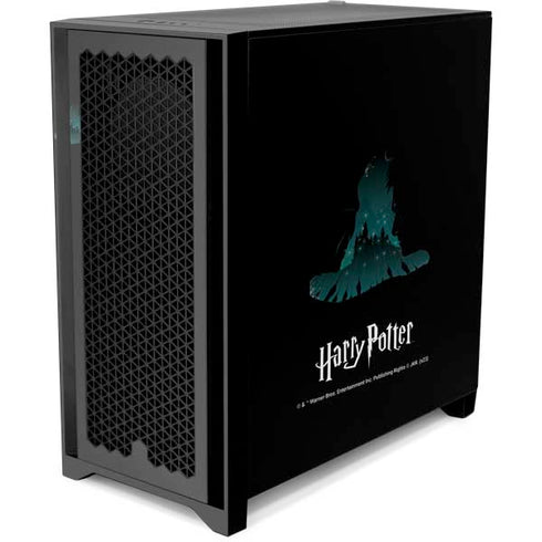 Wizarding World Harry Potter Hats and Hogwarts Corsair 4000D Tempered Glass Mid-Tower ATX Case Skin