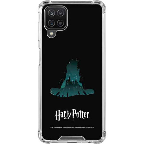 Wizarding World Harry Potter Hats and Hogwarts Galaxy A12 Clear Case