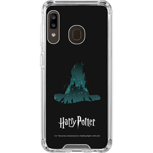 Wizarding World Harry Potter Hats and Hogwarts Galaxy A30 Clear Case
