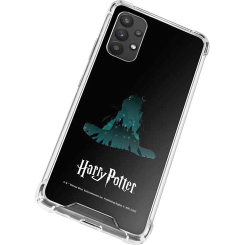 Wizarding World Harry Potter Hats and Hogwarts Galaxy A32 5G Clear Case