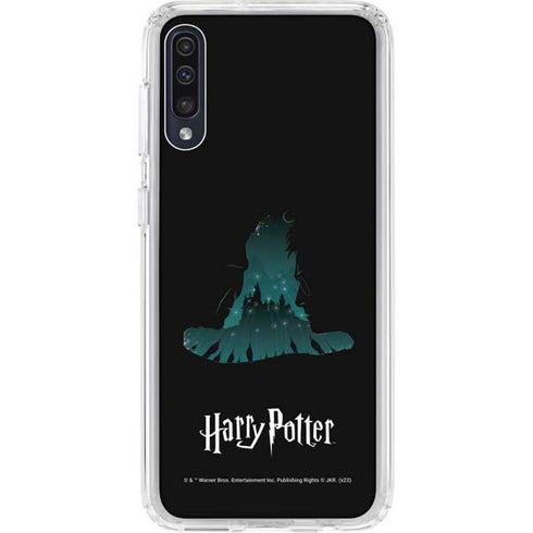 Wizarding World Harry Potter Hats and Hogwarts Galaxy A50 Clear Case