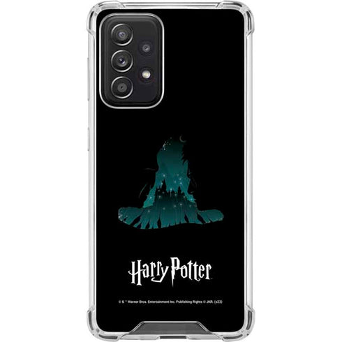 Wizarding World Harry Potter Hats and Hogwarts Galaxy A52 5G Clear Case