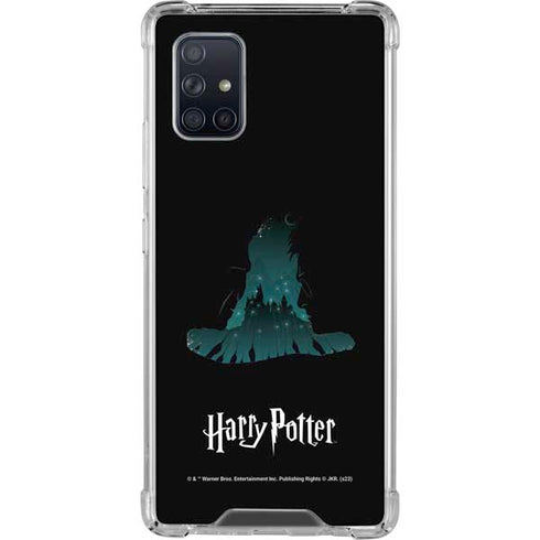 Wizarding World Harry Potter Hats and Hogwarts Galaxy A71 5G Clear Case