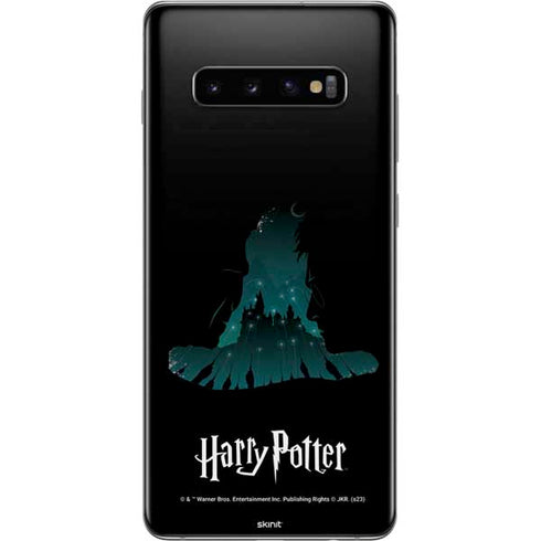 Wizarding World Harry Potter Hats and Hogwarts Galaxy S10 Plus Skin