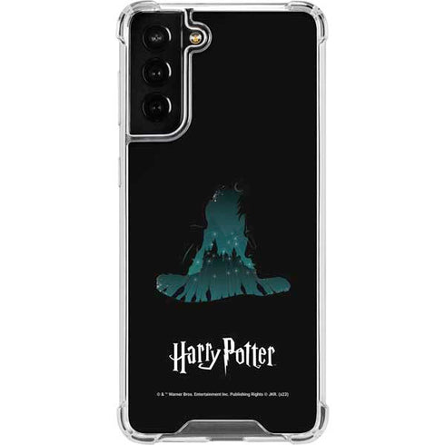 Wizarding World Harry Potter Hats and Hogwarts Galaxy S21 FE Clear Case