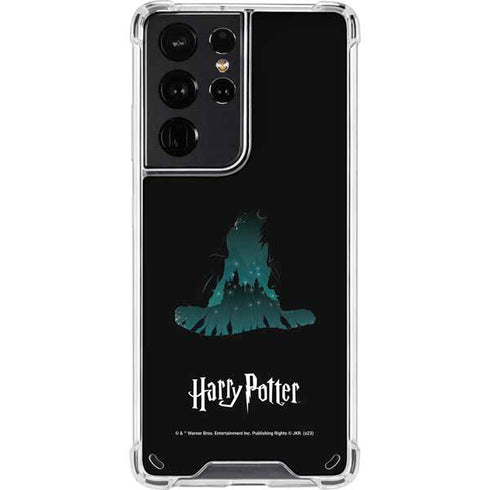 Wizarding World Harry Potter Hats and Hogwarts Galaxy S21 Ultra 5G Clear Case