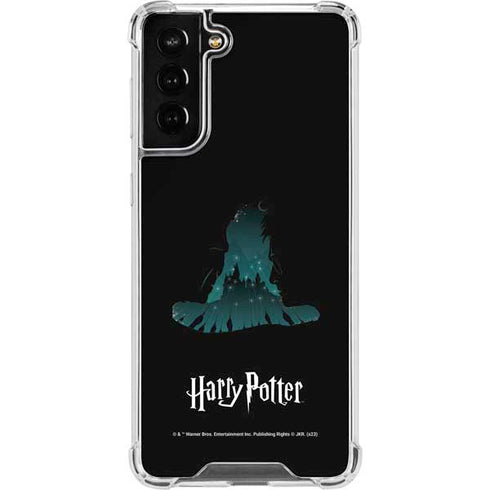 Wizarding World Harry Potter Hats and Hogwarts Galaxy S22 Plus Clear Case