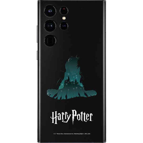 Wizarding World Harry Potter Hats and Hogwarts Galaxy S22 Ultra Skin