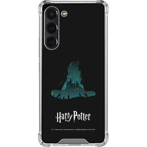 Wizarding World Harry Potter Hats and Hogwarts Galaxy S23 Plus Clear Case