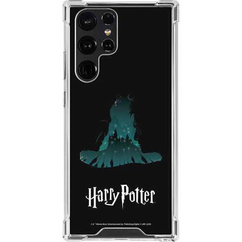 Wizarding World Harry Potter Hats and Hogwarts Galaxy S24 Ultra Clear Case