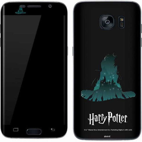 Wizarding World Harry Potter Hats and Hogwarts Galaxy S7 Skin