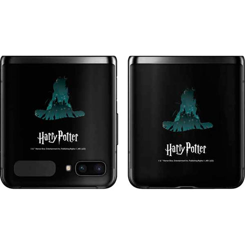 Wizarding World Harry Potter Hats and Hogwarts Galaxy Z Flip Skin