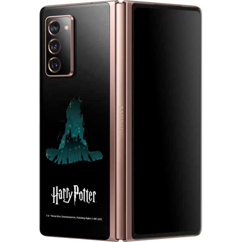 Wizarding World Harry Potter Hats and Hogwarts Galaxy Z Fold2 5G Skin