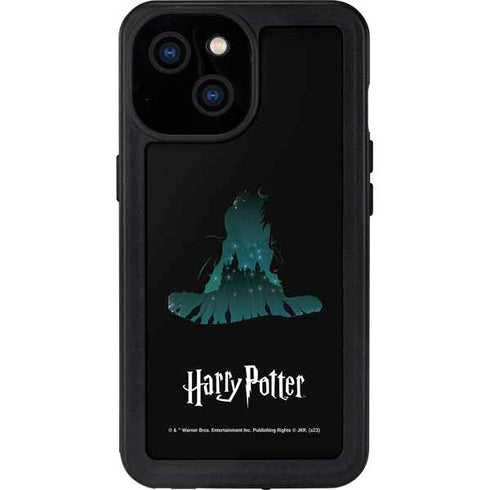 Wizarding World Harry Potter Hats and Hogwarts iPhone 13 Mini Waterproof Case