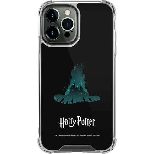 Wizarding World Harry Potter Hats and Hogwarts iPhone 14 Pro Max Clear Case