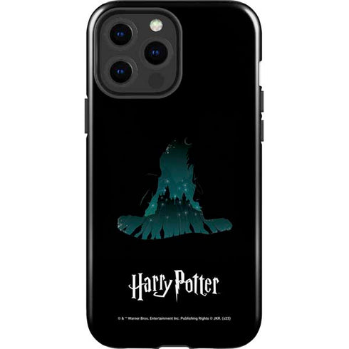 Wizarding World Harry Potter Hats and Hogwarts iPhone 15 Pro Max Impact Case