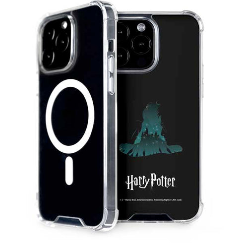 Wizarding World Harry Potter Hats and Hogwarts iPhone 15 Pro Max MagSafe Case