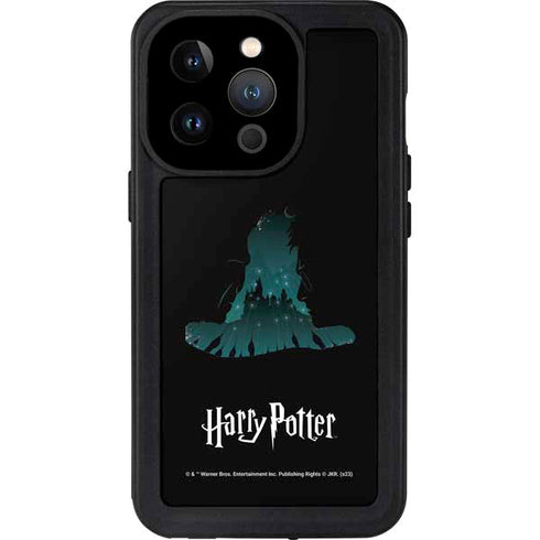 Wizarding World Harry Potter Hats and Hogwarts iPhone 14 Pro Waterproof Case