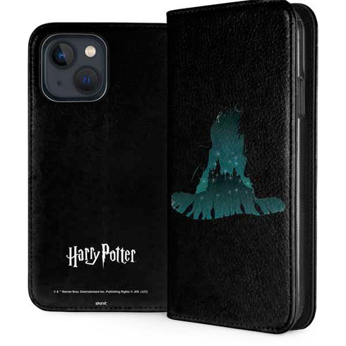 Wizarding World Harry Potter Hats and Hogwarts iPhone 15 Plus Folio Case
