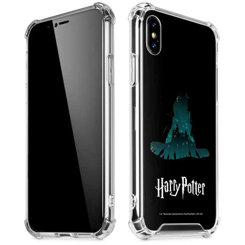 Wizarding World Harry Potter Hats and Hogwarts iPhone XS Max Clear Case