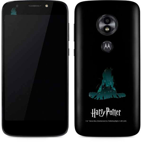 Wizarding World Harry Potter Hats and Hogwarts Moto E5 Play Skin