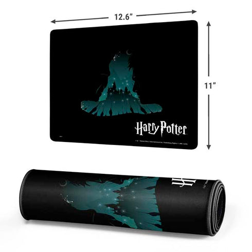 Wizarding World Harry Potter Hats and Hogwarts Gaming Mouse Pad