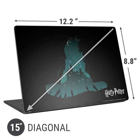 Wizarding World Harry Potter Hats and Hogwarts Universal Laptop 15in (12.2 x 8.8in) Skin