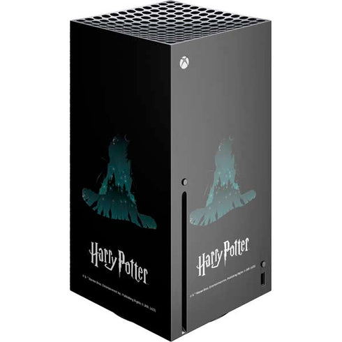 Wizarding World Harry Potter Hats and Hogwarts Xbox Series X Console Skin