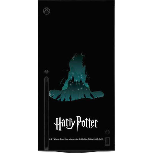Wizarding World Harry Potter Hats and Hogwarts Xbox Series X Console Skin