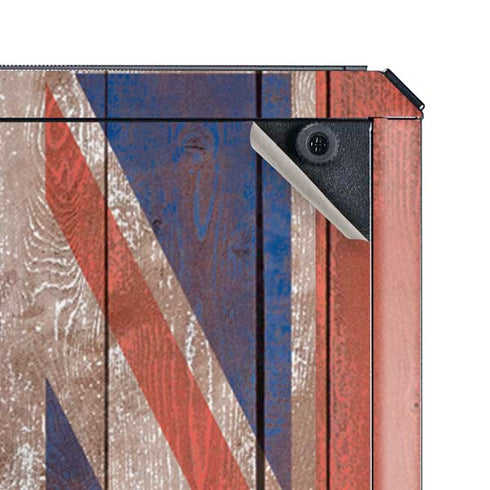 Hawaiian Flag Dark Wood Cooler Master MasterBox Q300L Mini Tower Skin