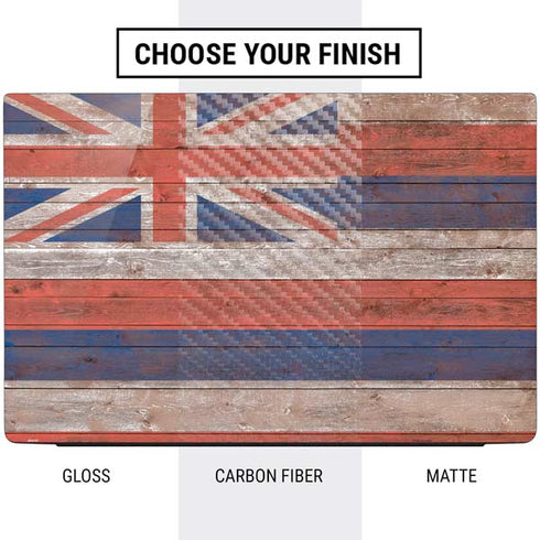 Hawaiian Flag Dark Wood Dell Vostro Skin