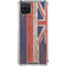 Hawaiian Flag Dark Wood Galaxy A12 Clear Case
