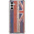 Hawaiian Flag Dark Wood Galaxy A13 5G Clear Case