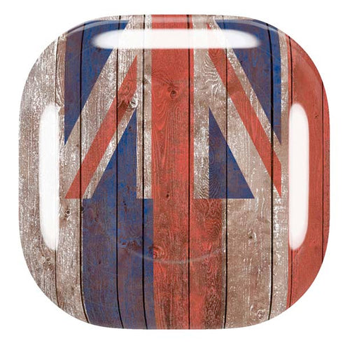 Hawaiian Flag Dark Wood Galaxy Buds Pro Skin