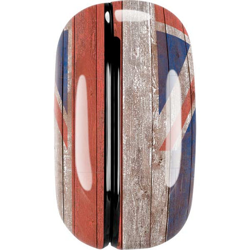 Hawaiian Flag Dark Wood Galaxy Buds Pro Skin