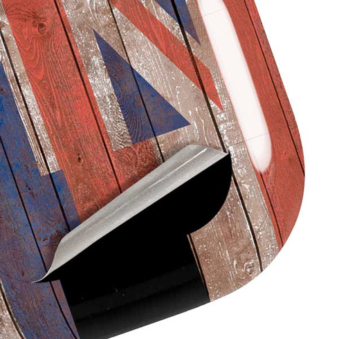 Hawaiian Flag Dark Wood Galaxy Buds Pro Skin