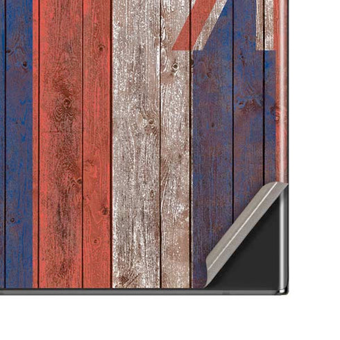 Hawaiian Flag Dark Wood Galaxy Note20 Ultra 5G Skin