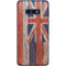 Hawaiian Flag Dark Wood Galaxy S10e Skin
