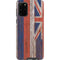 Hawaiian Flag Dark Wood Galaxy S20 Plus Pro Case
