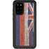Hawaiian Flag Dark Wood Galaxy S20 Plus Waterproof Case
