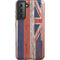 Hawaiian Flag Dark Wood Galaxy S21 5G Pro Case