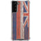 Hawaiian Flag Dark Wood Galaxy S22 Plus Clear Case