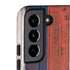 Hawaiian Flag Dark Wood Galaxy S22 Plus Pro Case