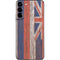 Hawaiian Flag Dark Wood Galaxy S22 Plus Skin