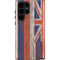 Hawaiian Flag Dark Wood Galaxy S22 Ultra Pro Case