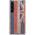 Hawaiian Flag Dark Wood Galaxy S23 Clear Case