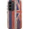 Hawaiian Flag Dark Wood Galaxy S23 Pro Case