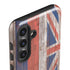 Hawaiian Flag Dark Wood Galaxy S24 Plus Impact Case