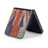 Hawaiian Flag Dark Wood Galaxy Z Flip5 5G Skin